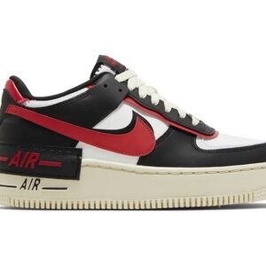 Nike Women’s Sneakers Black White Red